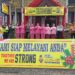 Kunjungan Ketua Bhayangkari Daerah Riau Bersama Rombongan ke Pos PAM Purna MTQ Ops Lilin Lancang Kuning 2023
