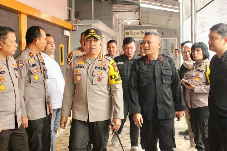 Kombes Pol Jeki Rahmat Mustika SIK, Melaksanakan Kunjungan ke Rutan Kelas 1 kota Pekanbaru