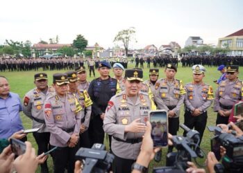 Gelar Apel Kesiapan Pengamanan Kampanye, Kapolda Riau Irjen Iqbal Tekankan Integritas