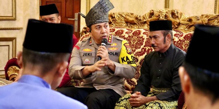 Kombes Pol Jeki Rahmat Mustika, S.I.K, Silaturahmi ke Gedung LAMR Kota Pekanbaru