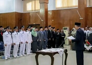 Walikota Dumai Lantik 139 Pejabat Eselon di Tubuh Pemko Dumai