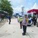 Satlantas Polres Siak melaksanakan Kegiatan Pengawalan Logistik Pemilu 2024