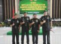 Danrem Pimpin Sertijab Kasi Pers Kasrem 031/WB Dandim 0301/Pbr.