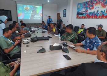 Kapolsek Bukit Raya Hadiri Rapat Koordinasi Pelaksanaan Airport Security Exercise ( ASE ) Tahun 2024