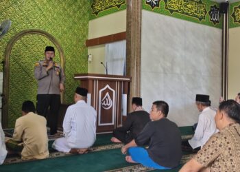 Kapolsek Siak Hulu AKP Asdisyah Mursyid S.H Laksanakan Kegiatan Cooling System Pemilu serentak