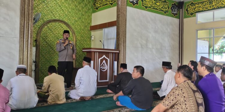 Kapolsek Siak Hulu AKP Asdisyah Mursyid S.H Laksanakan Kegiatan Cooling System Pemilu serentak
