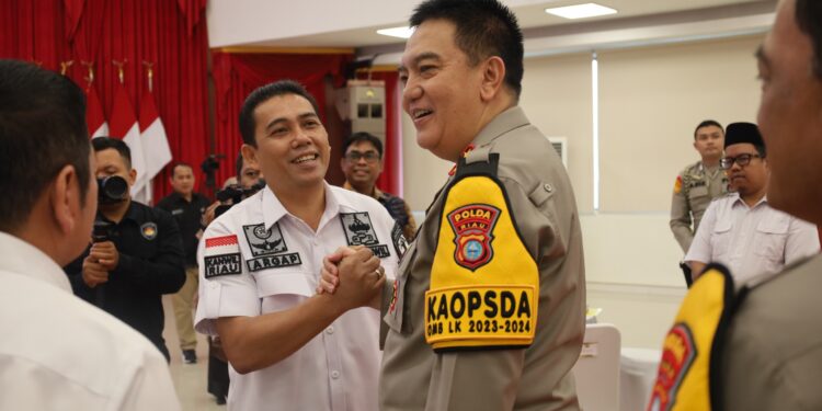 Bahas Pengamanan Pemilu 2024,” Polda Riau Gelar Coffee Morning “