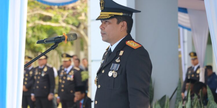 Kanwil Kemenkumham Riau Gelar Upacara & Syukuran Hari Bhakti Imigrasi (HBI) Ke-74 di Kota Dumai