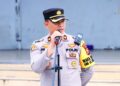Wakapolres Atensi Dalam Pelaksanaan Simulasi Penghitungan Suara Pemilu 2024
