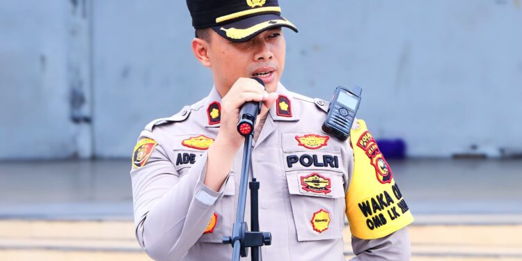 Wakapolres Atensi Dalam Pelaksanaan Simulasi Penghitungan Suara Pemilu 2024