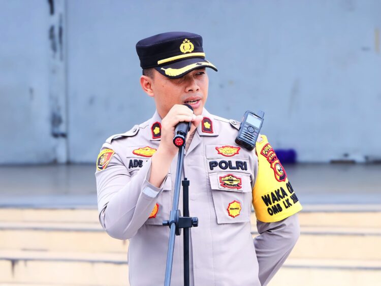 Wakapolres Atensi Dalam Pelaksanaan Simulasi Penghitungan Suara Pemilu 2024