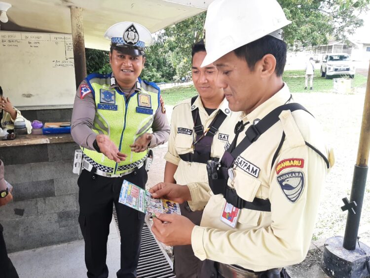 Subdit Gakkum Ditlantas Polda Riau Giat Cooling System Pemilu 2024