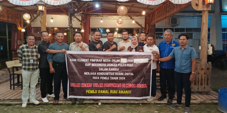 Direktorat Intelkam Polda Riau Silahturahmi Bersama” DPP PPRI Dalam Rangka Cooling System Pemilu 2024