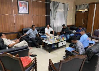 Parah!! Ruang Kerja Bupati Kuansing Diduga Berubah Fungsi Sebagai Tempat Pemenangan Capres 02