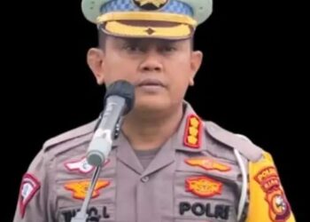 Ditlantas Polda Riau Laksanakan Kegiatan Cooling System di Area Car Free Day