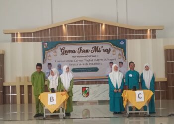 Peringati Isra’ Mi’kraj 1445 H, Disdik Pekanbaru Isi Lomba-Lomba Untuk Anak Sekolah TK,SD/MTs,SMP