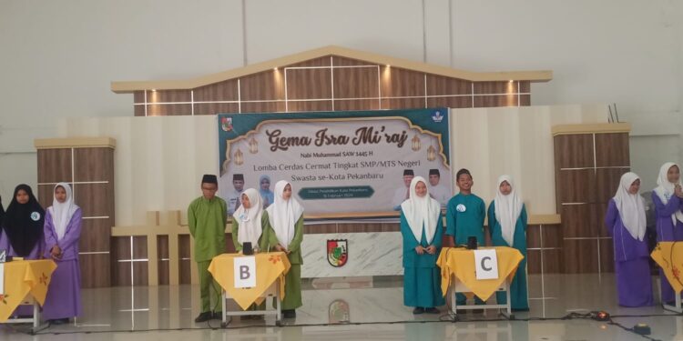 Peringati Isra’ Mi’kraj 1445 H, Disdik Pekanbaru Isi Lomba-Lomba Untuk Anak Sekolah TK,SD/MTs,SMP