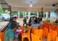 Minggu Kasih, Sat Bimas Polres Kuansing Kunjungi Jemaat Gereja HKBP