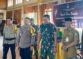 Kapolres dan Dandim 0322 Siak Tinjau Gudang Logistik Pemilu di 2 Kecamatan