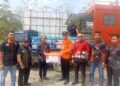Pasca Banjir” BPBD Pelalawan Salurkan Perlengkapan Bayi di Desa Kuala