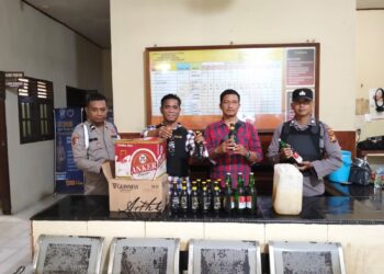 Ciptakan Situasi Kondusif Jelang Bulan Ramadhan 1445 H Polres Pelalawan Gelar Patroli dan Amankan 5 Kardus Bear di Tempat Hiburan
