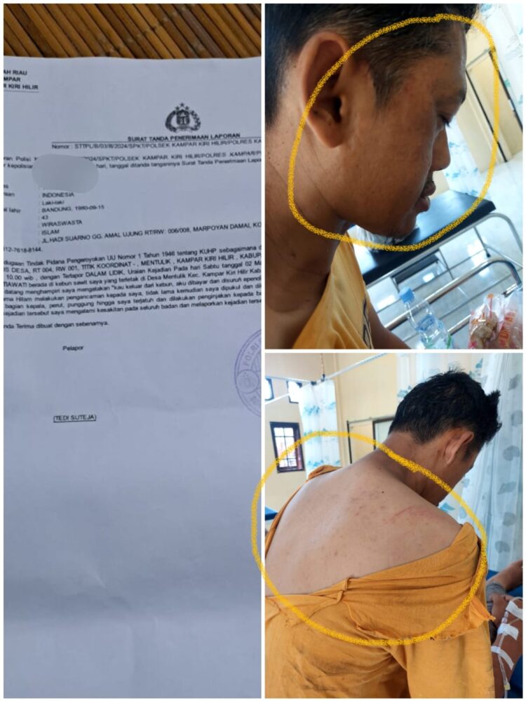 Penegak Hukum Harus Bertindak,Aksi Premanisme Inisial ES Bebas di Desa Mantulik