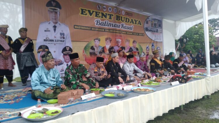 Even Budaya Balimau Kasai Masyarakat Kelurahan Sialang Munggu Tobek Godang 1445 H/2024 M Meriah