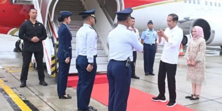 Presiden Jokowi dan Ibuk Iriana Kunker ke Sumut” Pabrik Percontohan Minyak Makan Merah Diresmikan