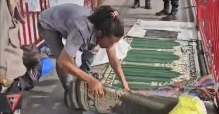 Polsek Tampan, Tertipkan Preman Tidur di JPO (Jembatan Penyebrangan Orang)