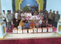 Polresta Pekanbaru Gelar Jum’at Curhat dan Serahkan Paket Sembako