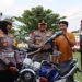 Satlantas Polres Pelalawan Deklarasi Tertib Lalu lintas Dengan Komunitas Motor