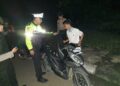 Sat Lantas Polres Kuansing Gelar Patroli dan Penertiban Knalpot