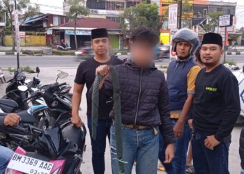 Hendak Perang Sarung, 3 (TIGA) Remaja Diamankan Dipolsek Tampan