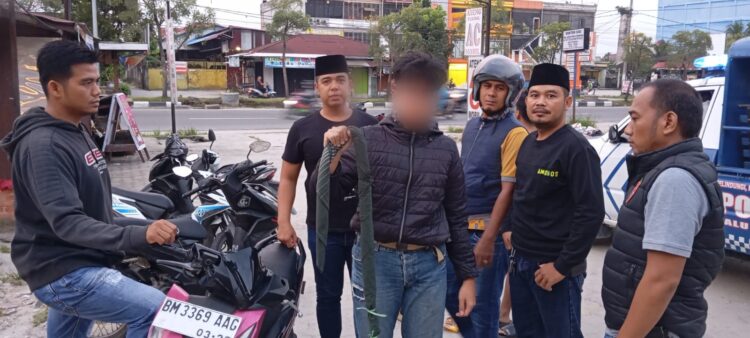Hendak Perang Sarung, 3 (TIGA) Remaja Diamankan Dipolsek Tampan