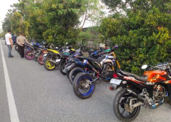 Polisi Amankan 20 Unit Sepeda Motor Knalpot Prong Tanpa Memiliki Dokumen