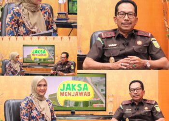Kajati Riau Jadi Narasumber Dalam Program “Jaksa Menjawab” di Riau Televisi