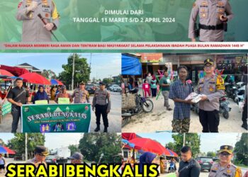 kegiatan Operasi Tertib Ramadhan Brerupa Sebar Bantuan Sosial dan Rezeki Polres Bengkalis