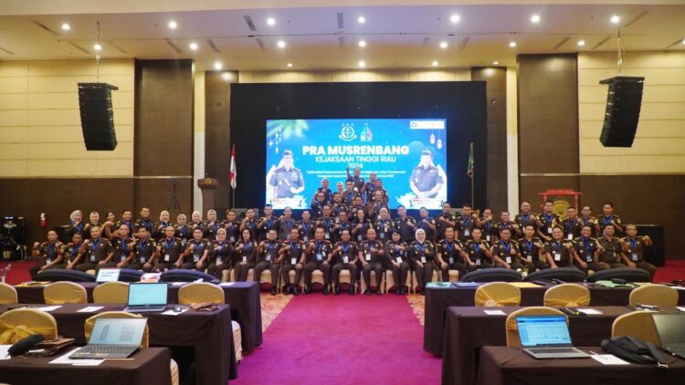 Kepala Kejaksaan Tinggi Riau Secara Resmi Membuka Kegiatan Pra Musrenbang Tahun 2024