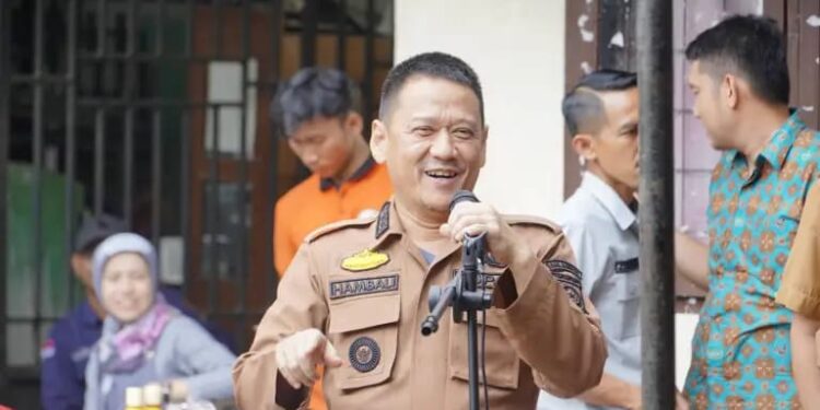 Pemkab Kampar Kembali Gelar Pasar Murah Sembako di Desa Padang Luas