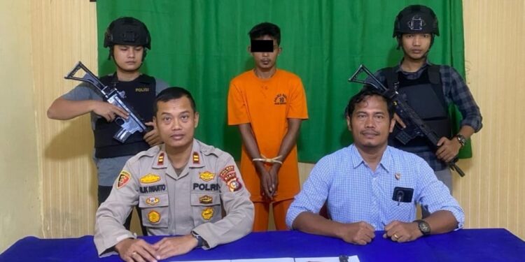 Resmob Polsek Kepenuhan Ringkus Residivis Pelaku Curat