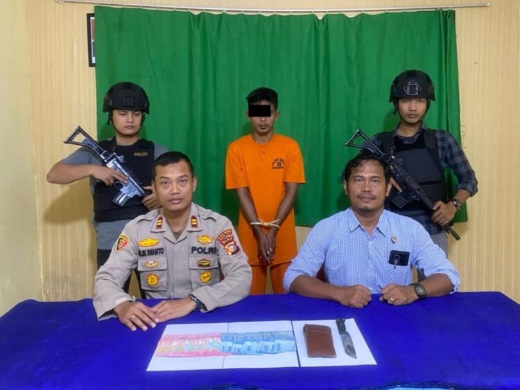 Resmob Polsek Kepenuhan Ringkus Residivis Pelaku Curat