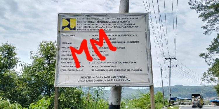 PJN Wilaya II Sumbar Diduga Takut Menghindar Dari konfirmasi Wartawan Terkait Temuan Pekerjaan Penanggulangan Longsor