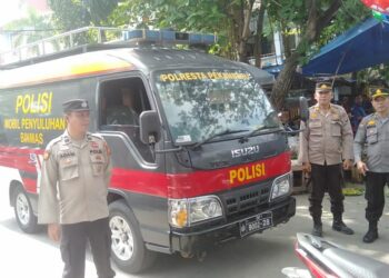 Antisipasi Tindak Kejahatan,Sat Binmas Polresta Pekanbaru OTR LK 2024
