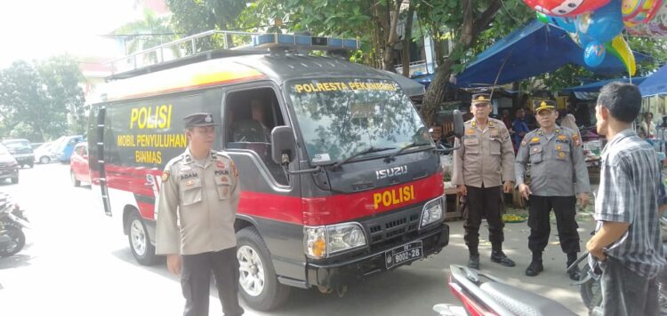 Antisipasi Tindak Kejahatan,Sat Binmas Polresta Pekanbaru OTR LK 2024