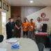Satnarkoba dan Polsek Kampar Kiri Hilir Musnahkan Barang Bukti Narkoba Sabu-sabu