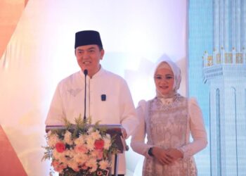 Sinergi TNI-Polri Dan Peran Ayah Dalam Acara Silaturahmi Dan Buka Puasa HUT Ke-44 Yayasan Kemala Bhayangkari Riau