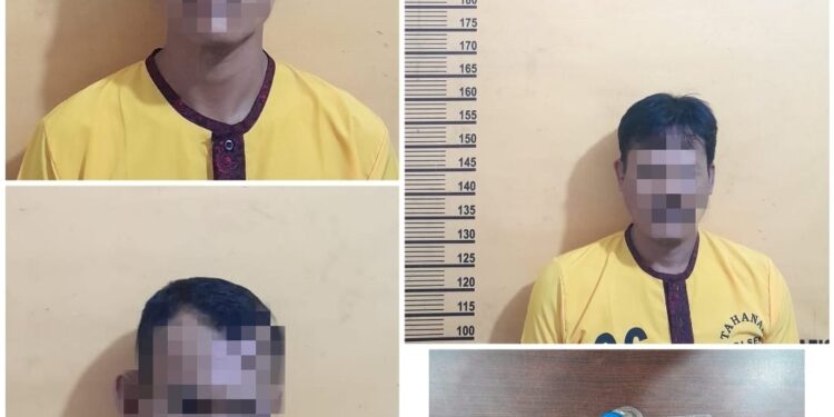 Unit Reskrim Polsek Bangko Ringkus Tiga Orang Pelaku Penyalahguna Narkoba