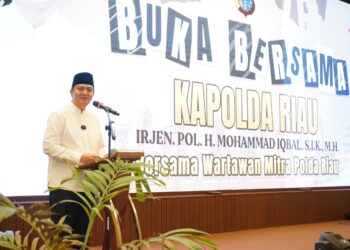Kapolda Riau Inisiasi Silaturahmi dan Buka Puasa Bersama Insan Pers Wartawan Mitra
