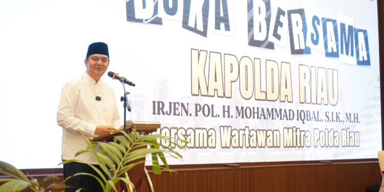 Kapolda Riau Inisiasi Silaturahmi dan Buka Puasa Bersama Insan Pers Wartawan Mitra