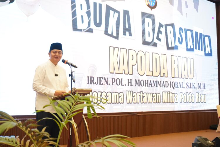 Kapolda Riau Inisiasi Silaturahmi dan Buka Puasa Bersama Insan Pers Wartawan Mitra